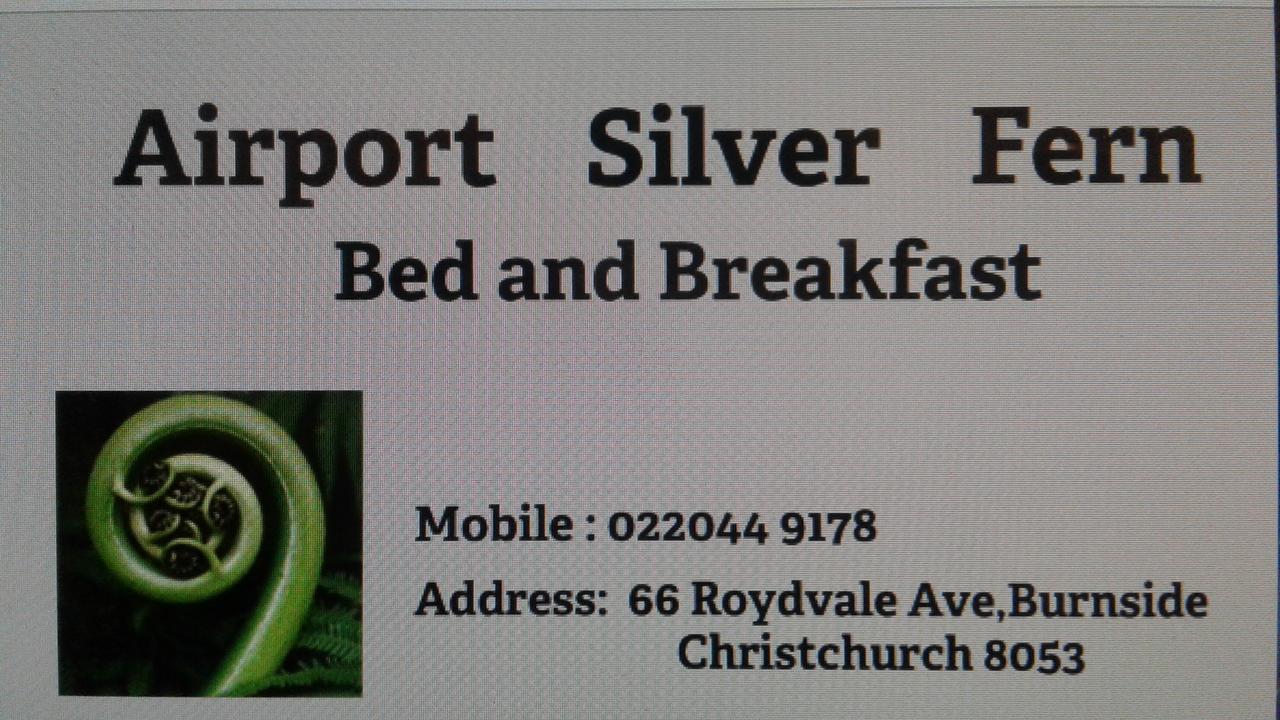 Airport Silver Fern Accommodation Christchurch Zewnętrze zdjęcie
